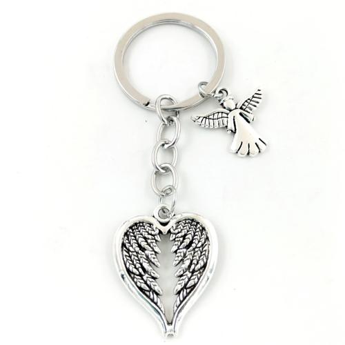 Zinc Alloy Key Clasp, portable & multifunctional, silver color 