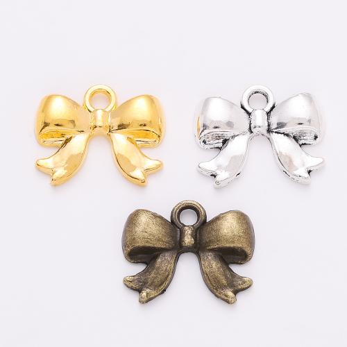 Zinc Alloy Bowkont Pendants, Bowknot, plated, DIY 