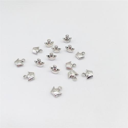 Bijoux pendentifs en Zinc alliage , alliage de zinc, lingot, Plaqué de couleur d'argent, DIY Vendu par sac