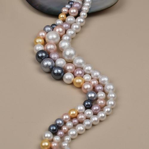 South Sea Shell Beads, Shell Pearl, Round, DIY 6/810/12/14mm Approx 40 cm 