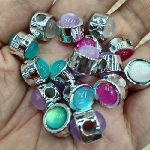 Acryl Schmuck Perlen, DIY, gemischte Farben, 12mm, 200PCs/Tasche, verkauft von Tasche