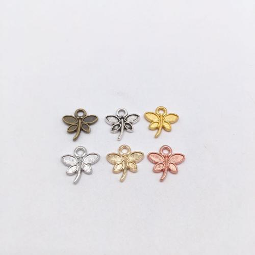 Zinc Alloy Animal Pendants, Dragonfly, plated, DIY [