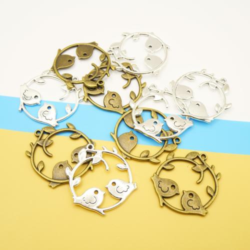 Zinc Alloy Animal Pendants, Cage, plated, DIY 