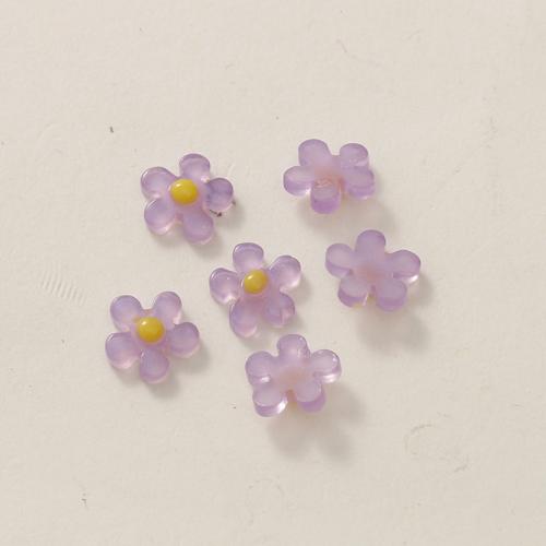 Kit para DIY Móvil , resina, Flor, Bricolaje, más colores para la opción, 10x10mm, Vendido por UD