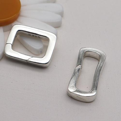 Sterling Silver Snap Clasp, 925 Sterling Silver, DIY 