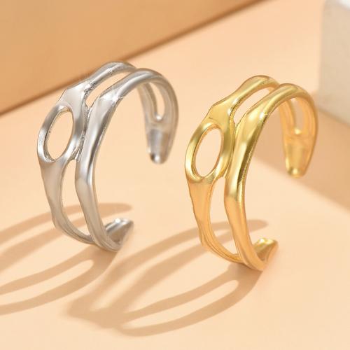 Stainless Steel Finger Ring, 304 Stainless Steel, fashion jewelry & for woman & hollow US Ring 