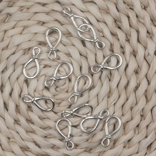 Sterling Silver Snap Clasp, 925 Sterling Silver, DIY, original color 