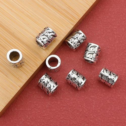 Zinc Alloy Jewelry Beads, antique silver color plated, DIY Approx 4mm, Approx 