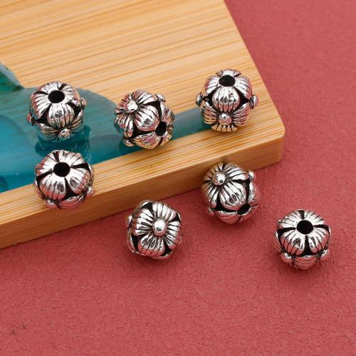 Zinc Alloy Jewelry Beads, antique silver color plated, DIY Approx 2mm, Approx 