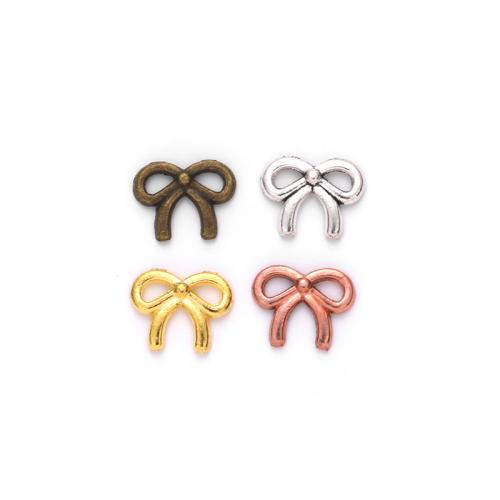 Zinc Alloy Charm Connector, Bowknot, plated, DIY & 1/1 loop 