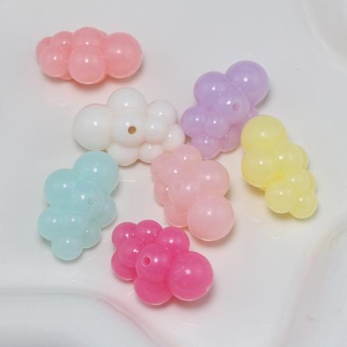 Acrylic Jewelry Beads, Cloud, DIY Approx 