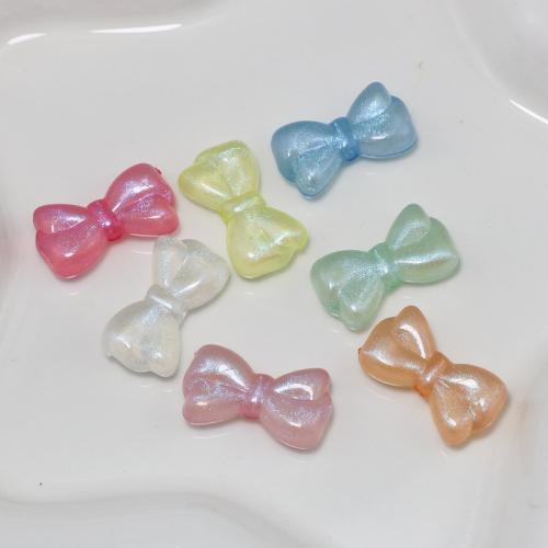 Acrylic Jewelry Beads, Bowknot, DIY Approx 