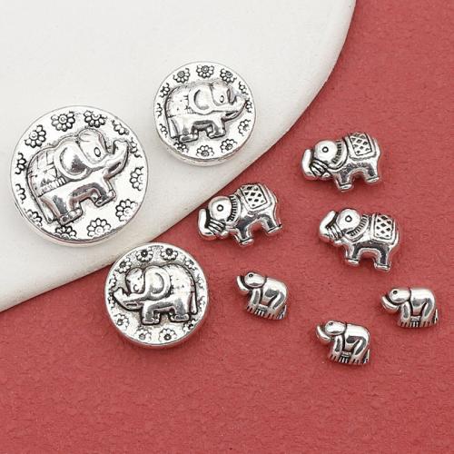 Zinc Alloy Jewelry Beads, antique silver color plated, DIY 