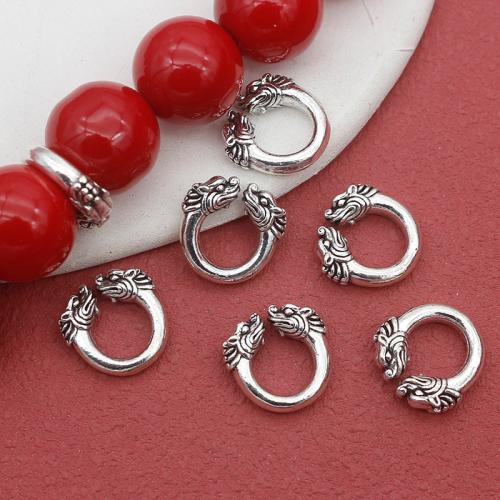 Zinc Alloy Clasp Finding, antique silver color plated, DIY 