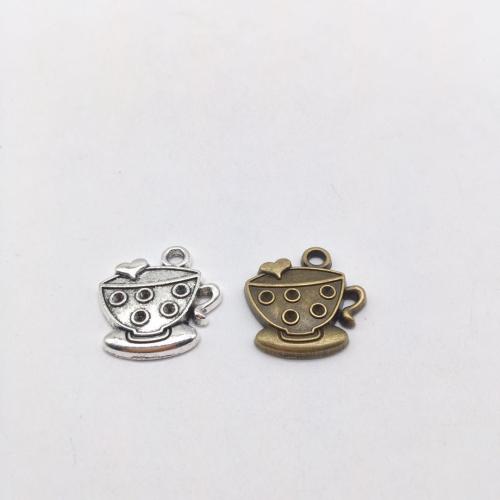 Zinc Alloy Jewelry Pendants, Cup, plated, DIY 