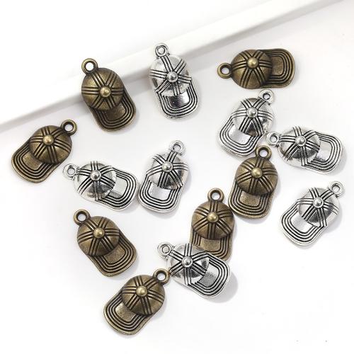 Zinc Alloy Hat Pendants, plated, DIY 