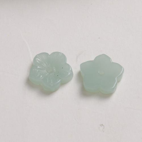 Floral Glass Beads, Flower, polished, DIY 