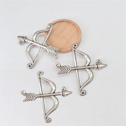 Zinc Alloy Jewelry Pendants, antique silver color plated, DIY 