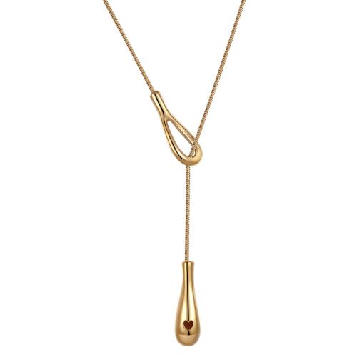 Brass Jewelry Necklace, with Zinc Alloy, fashion jewelry & for woman Approx 69 cm [