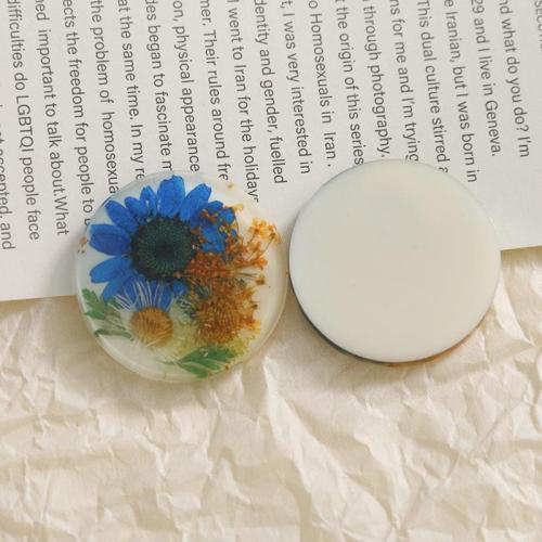 Hair Barrette Finding, Resin, with Dried Flower, DIY & epoxy gel 