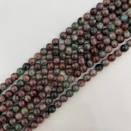 Natural Garnet Beads, Round, DIY mixed colors 