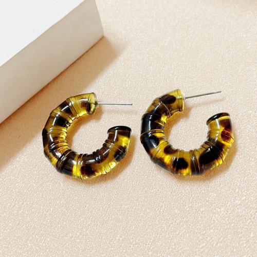 Acrylic Stud Earring & for woman 