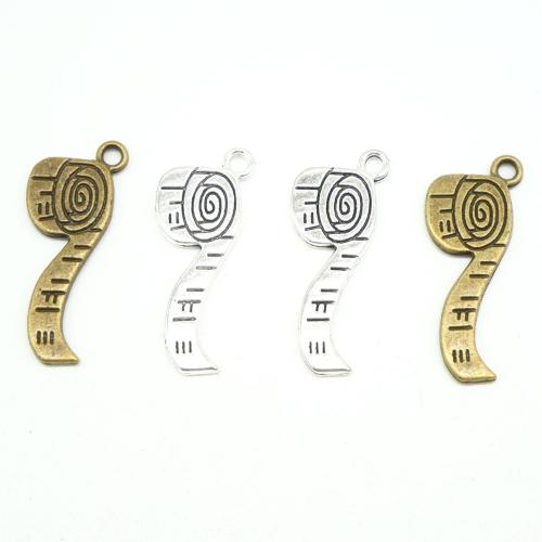 Zinc Alloy Jewelry Pendants, plated, DIY 