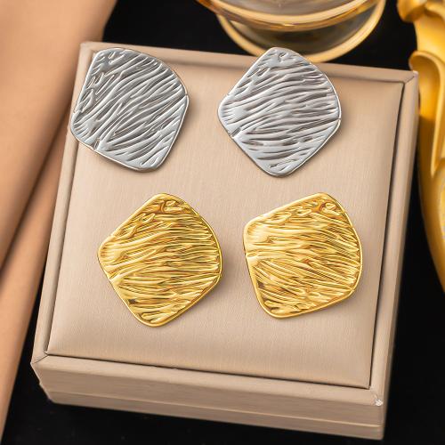 Серьги из нержавеющей стали, Нержавеющая сталь 304, ювелирные изделия моды & Женский, Много цветов для выбора продается Пара