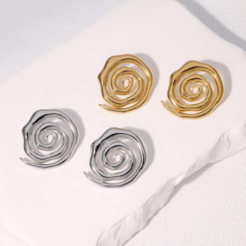 Серьги из нержавеющей стали, Нержавеющая сталь 304, ювелирные изделия моды & Женский, Много цветов для выбора, продается Пара