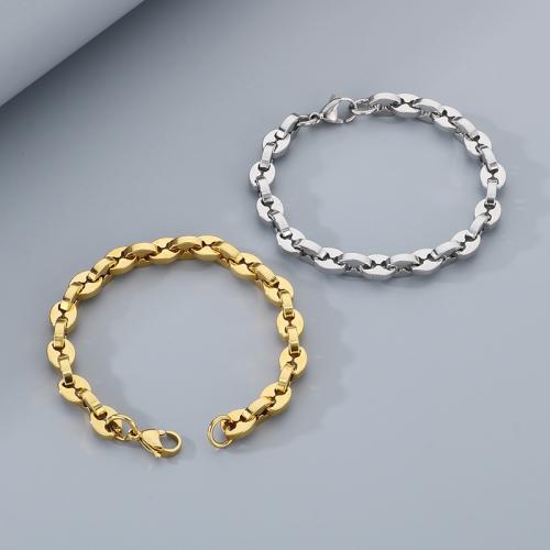 Acier titane bracelet, Placage, pour femme, plus de couleurs à choisir cm, Vendu par PC