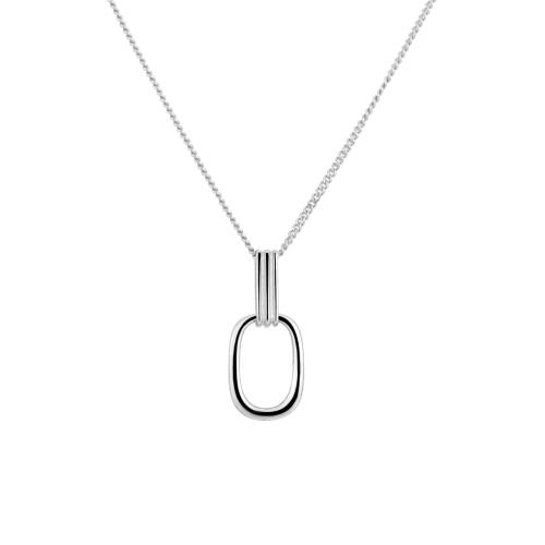 Collar de la joyería de plata esterlina, plata de ley 925, con 3CM extender cadena, para mujer, más colores para la opción, longitud:aproximado 40 cm, Vendido por UD