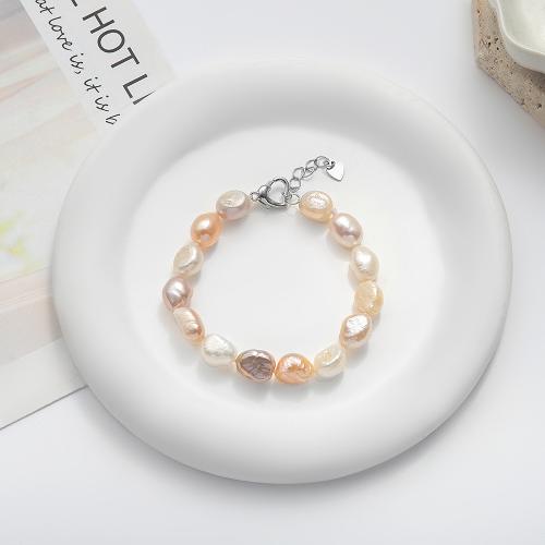 Bracelets de perles, perle d'eau douce cultivée, pour femme .6 cm, Vendu par PC[