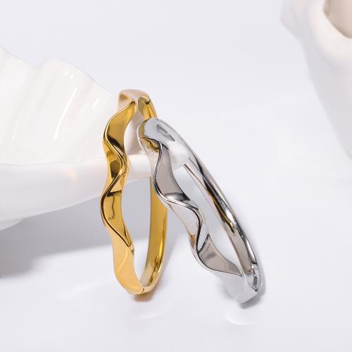 Anillos de Acero Inoxidable, acero inoxidable 304, Recubrimiento iónico al vacío, para mujer, más colores para la opción, Vendido por UD