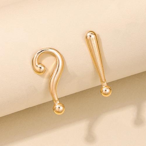 Asymmetric Earrings, Zinc Alloy, plated, for woman 