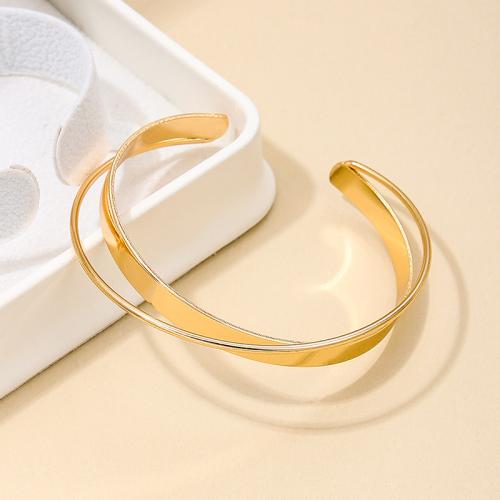 Zinc Alloy Cuff Bangle, plated, for woman 