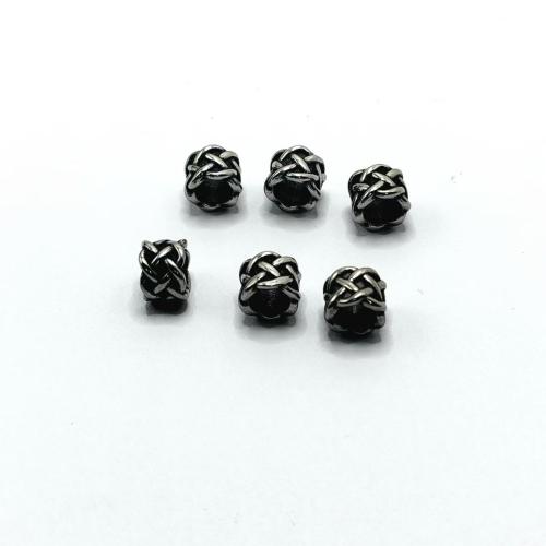 Stainless Steel Beads, 304 Stainless Steel, Vacuum Ion Plating, DIY, 6mm 