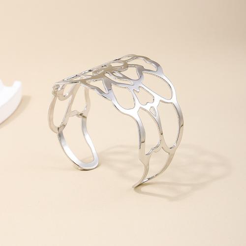 Zinc Alloy Cuff Bangle, plated, for woman 