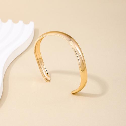 Zinc Alloy Cuff Bangle, plated, for woman 