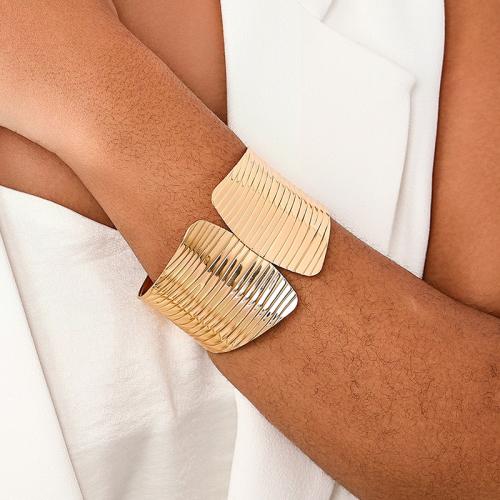 Zinc Alloy Cuff Bangle, plated, for woman 