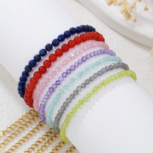 Glass Jewelry Beads Bracelets, for woman 