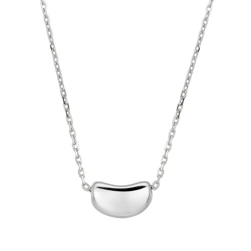 Collier de bijoux en argent , argent sterling 925, pour femme, plus de couleurs à choisir Environ 41-50 cm, Vendu par PC