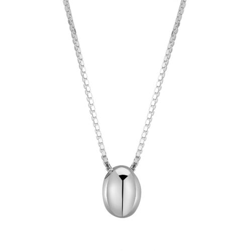 Sterling Silver Jewelry Necklace, 925 Sterling Silver, for woman, platinum color Approx 41-50 cm 