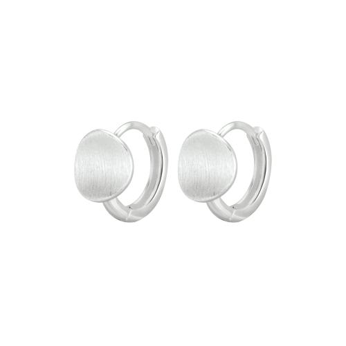 Boucle d'oreille en argent sterling Hoop, argent sterling 925, pour femme, plus de couleurs à choisir, 11.5mm, Vendu par paire