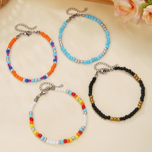 Pulseras de semilla de cristal, Seedbead, hecho a mano, para mujer, Vendido por UD