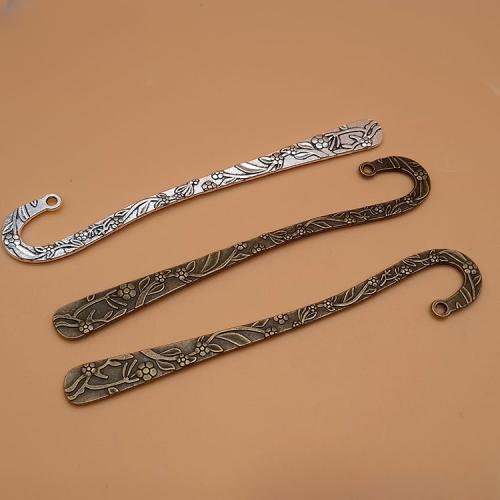 Zinc Alloy Bookmark, plated, DIY 119mm 