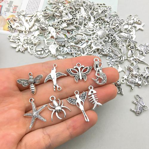 Zinc Alloy Jewelry Pendants, plated, random style & DIY 