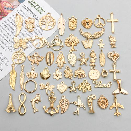 Zinc Alloy Jewelry Pendants, KC gold color plated, DIY 