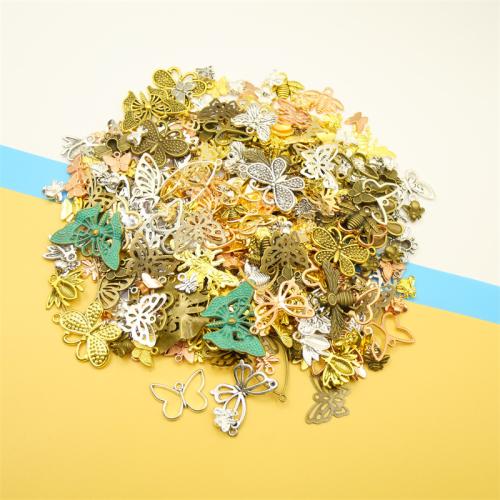 Colgantes Animales de Aleación de Zinc, chapado, enviado al azar & Bricolaje, 100T/Bolsa, Vendido por Bolsa[