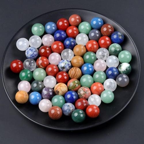 Perles de pierre gemme unique, Pierre naturelle, Rond, DIY & différents matériaux pour le choix & aucun trou, plus de couleurs à choisir Vendu par PC