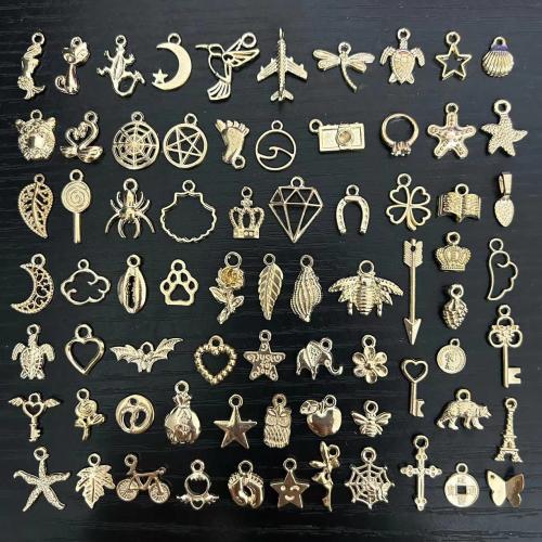 Zinc Alloy Jewelry Pendants, plated, random style & DIY 